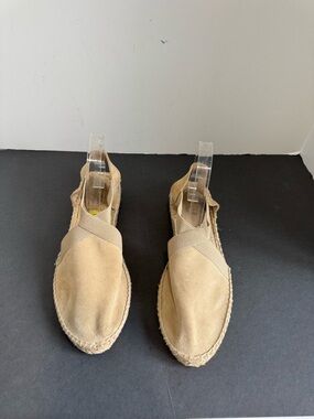 Picon Beige Suede Espadrilles Sandals
Size 9